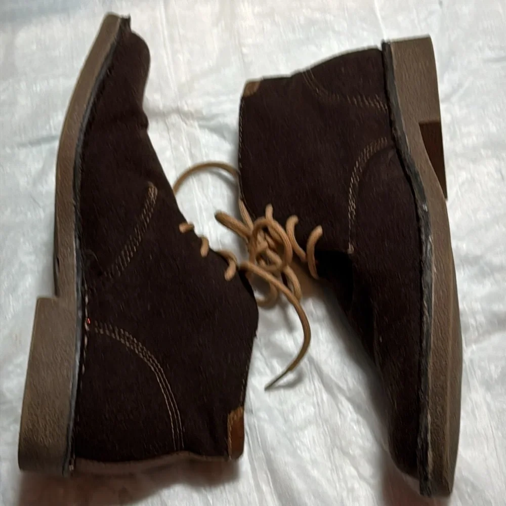 J.‎ Murphy brown lace up Faux suede men’s chukka boots Sz 8.5
